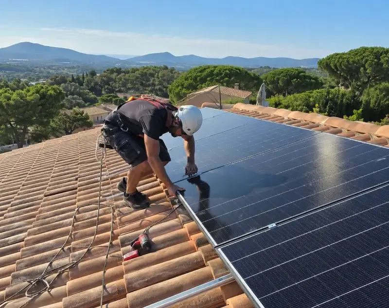 Installateur panneaux solaires Valaurie — pose photovoltaïque sur toiture